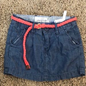 Girls H&M denim skirt